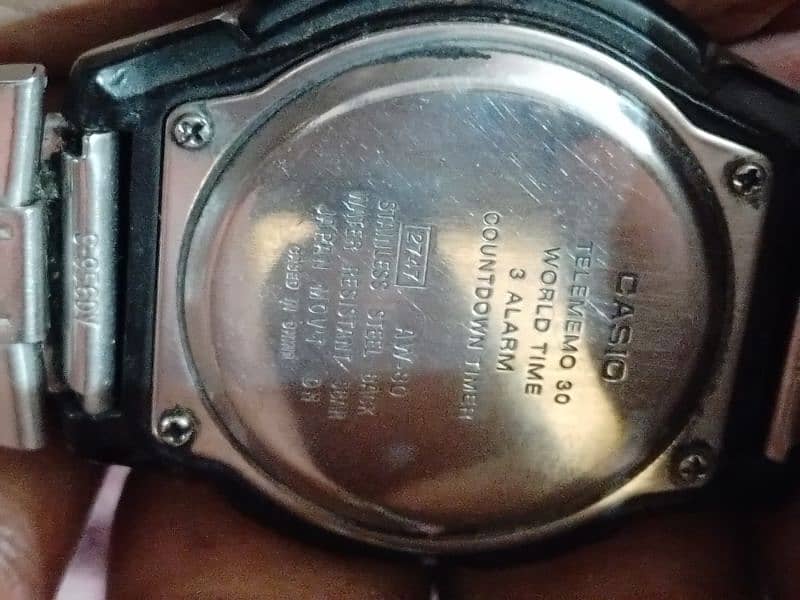 Casio dual time Japan watch 2747 AW_60 3
