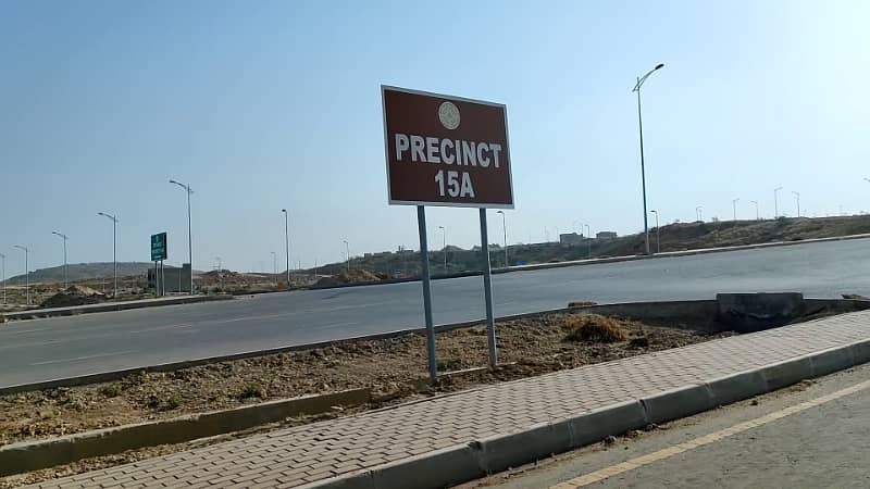 Street 25 Semi Corner NON PAID 125sq Yard Plot In Precinct-15A [Best Option For Investment] FOR SALE At LOWEST PRICE 21