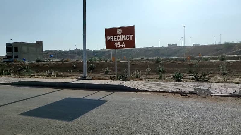 Street 25 Semi Corner NON PAID 125sq Yard Plot In Precinct-15A [Best Option For Investment] FOR SALE At LOWEST PRICE 24