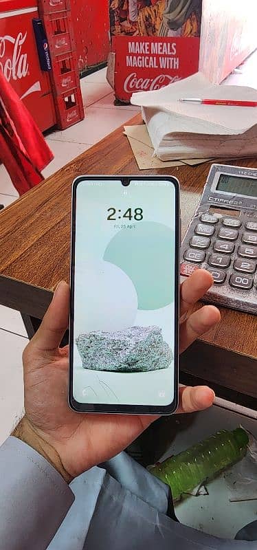 Samsung A06 just few days used 4/64 with box and cable 2