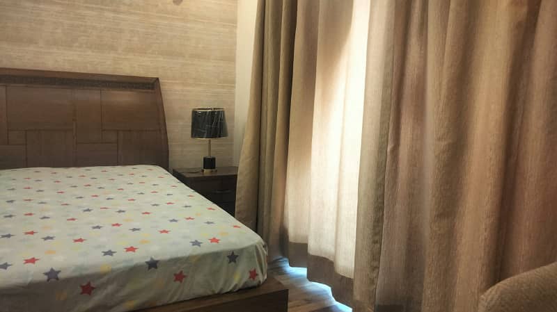 Only for Families, Two beds Apartment Fully Furnished Available For Rent In 85k 7