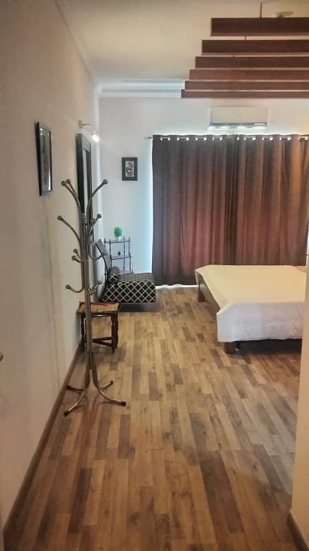 One Bed Fully Furnished Apartment Available For Rent In Just 75k 5