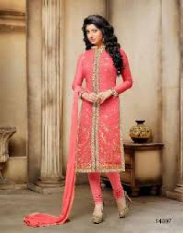 ladies and baby female suits stitched 0
