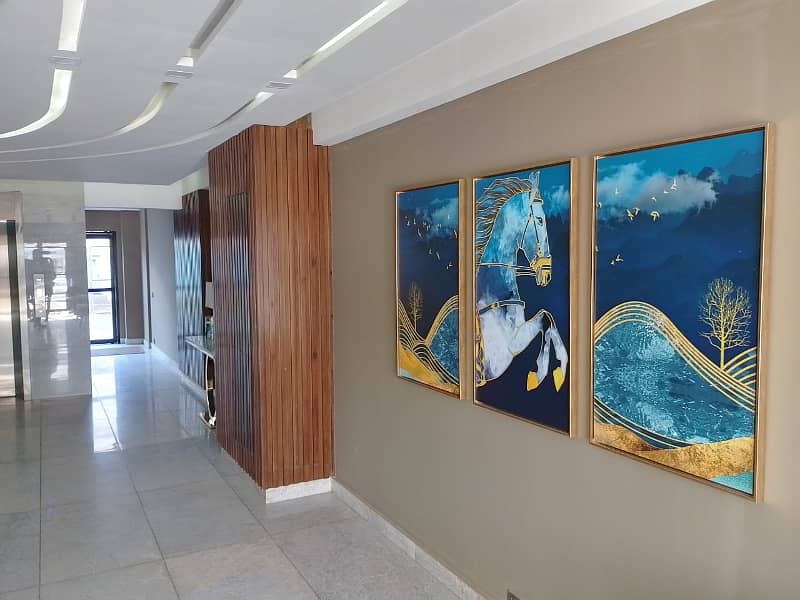 Only For Families, Single Bed Apartments Semi Furnished Available For Rent 0