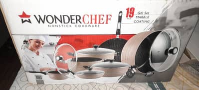 new jumbo marble coated nonstick set