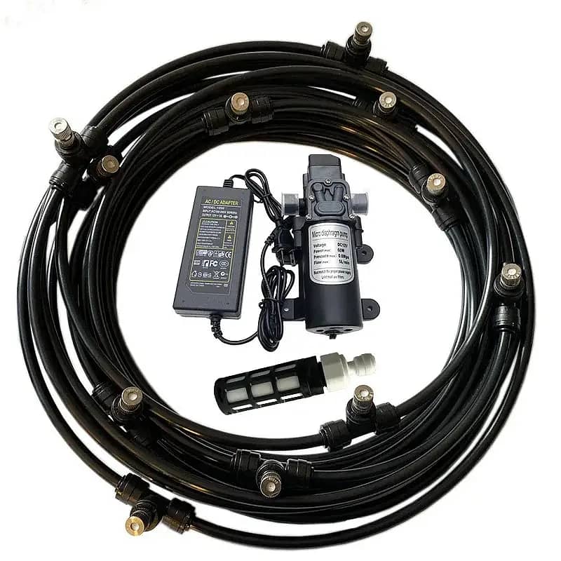 Mist System Misting System Mist Nozzle for Patio Garden Dairy Farms 0
