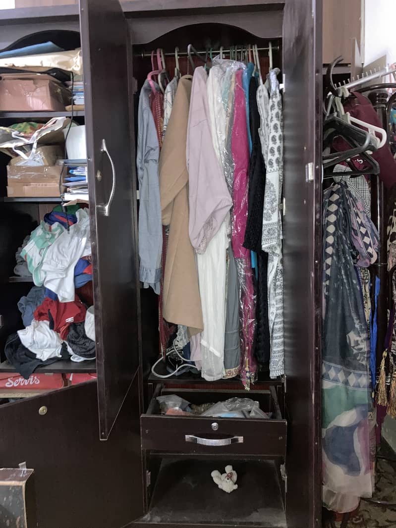 Wooden Almari, Cubbet, Wardrobe 2
