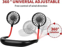 Rechargeable Neck Fan   High Quality