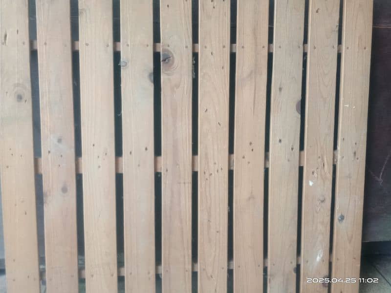 Wooden Bed with side tables for Sale in Reasonable price 1