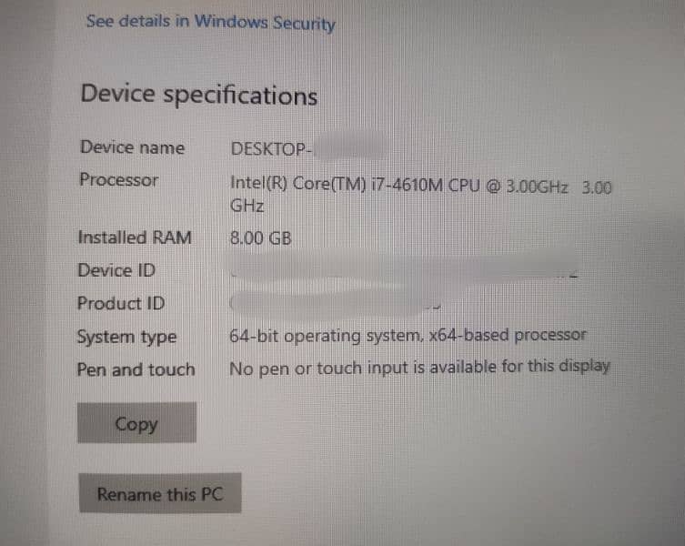 Dell laptop 4