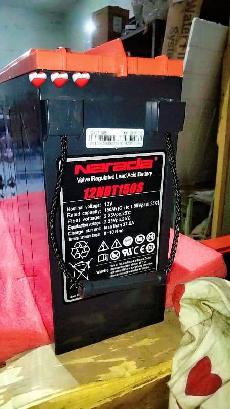 Narada battery, Dry batteries, 150ah, 100ah, Dry Cells 0