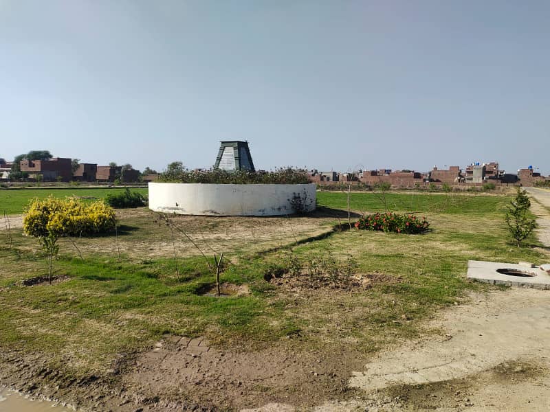 5 Marla facing park plot for sale in iqbal avenue ph 4 Broadway 0