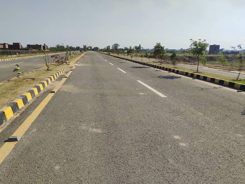 5 Marla facing park plot for sale in iqbal avenue ph 4 Broadway 3