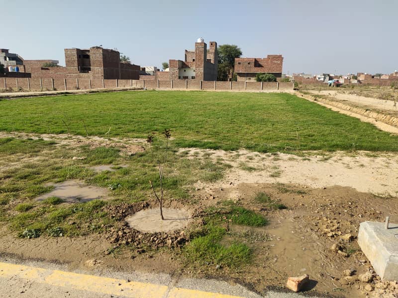 5 Marla facing park plot for sale in iqbal avenue ph 4 Broadway 5