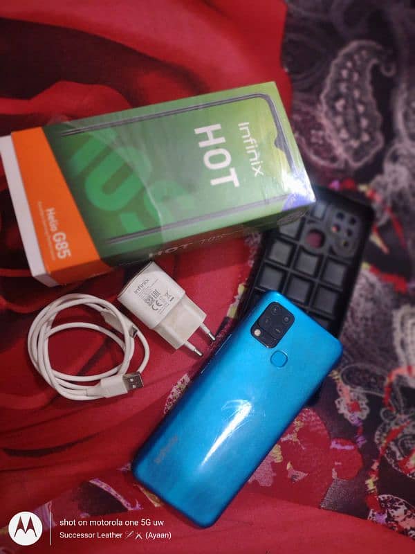 INFINIX HOT 10S+BOX CHARGER 6