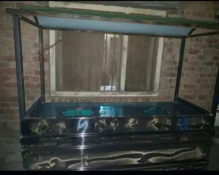 cooking counter with one burner 2