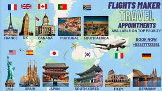 Visit visa UK, USA, Canada, Germany, Japan ,Spain , visa services