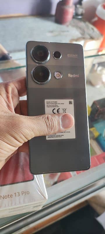 Redmi 13 pro 12 Ram 512 GB condition 10by10 with box  original charger 5