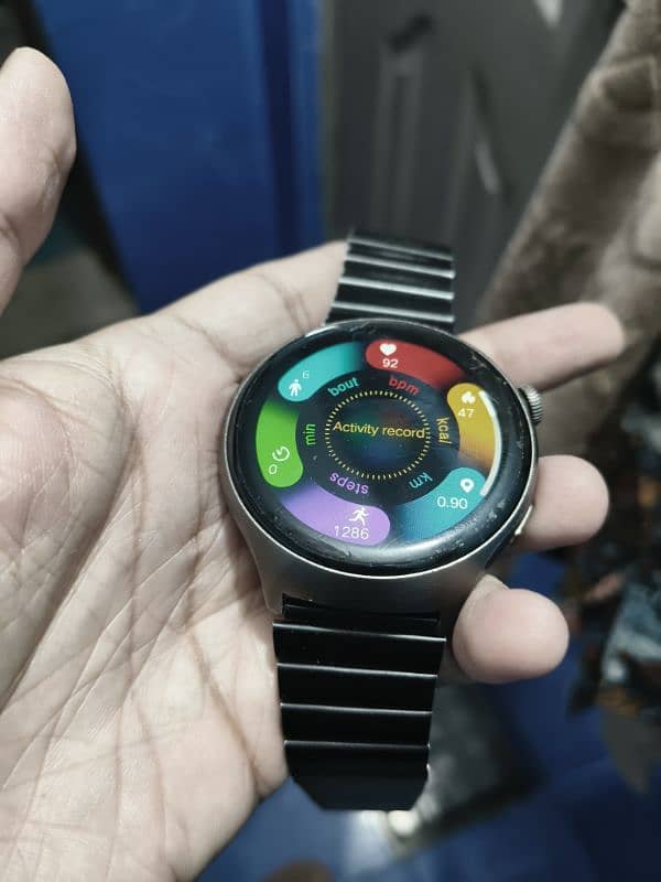 came from abroad,lush condition, with original box and 2 straps, 15