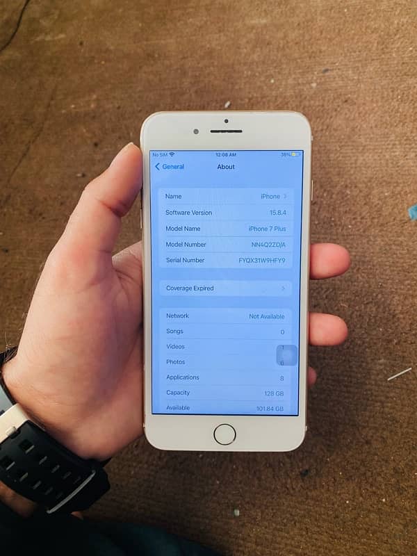 IPhone 7  plus pta approved contract 03421840518 6