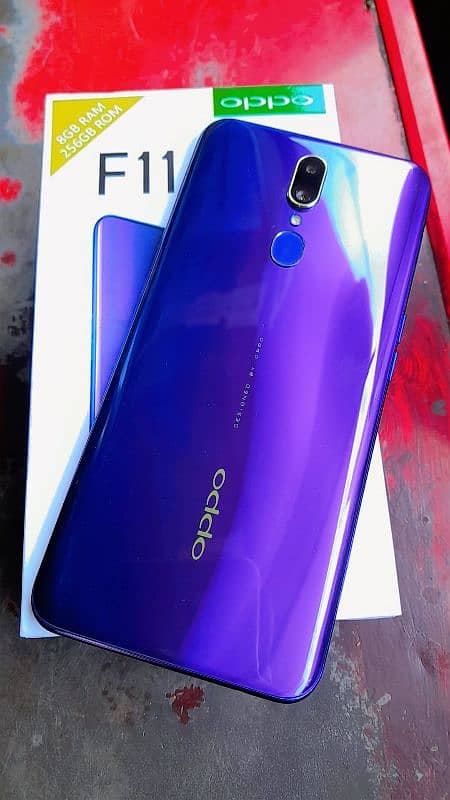 oppo f-11 Mobile 8/ 256 with box and charger 3