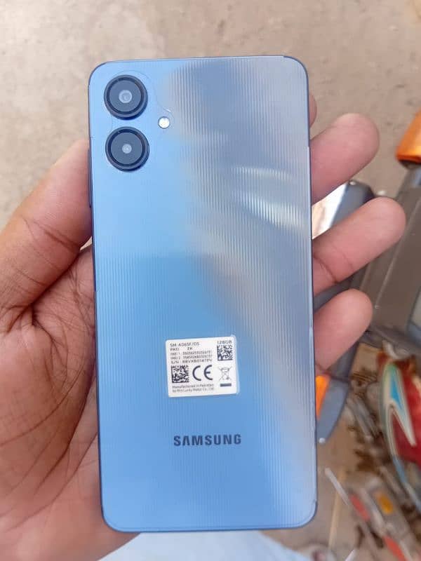 SAMSUNG A06 mobile 4/128 gb just box open one week used all ok 1