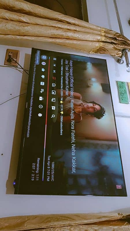 SAMSUNG 4K UHD Android Smart T. V 48-Inches Totally Metal Body 16