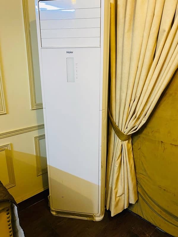 Haier 2 Ton Floor Standing AC (24CEO3) Non-Inverter | Powerful Cooling 0