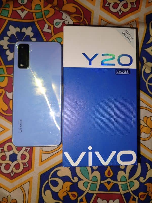 Vivo Y20 2021 used for sell 0