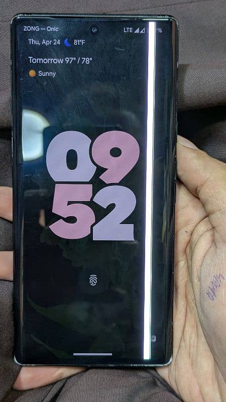 Google pixel 6pro 12gb 128gb pta aprove dual sim 5
