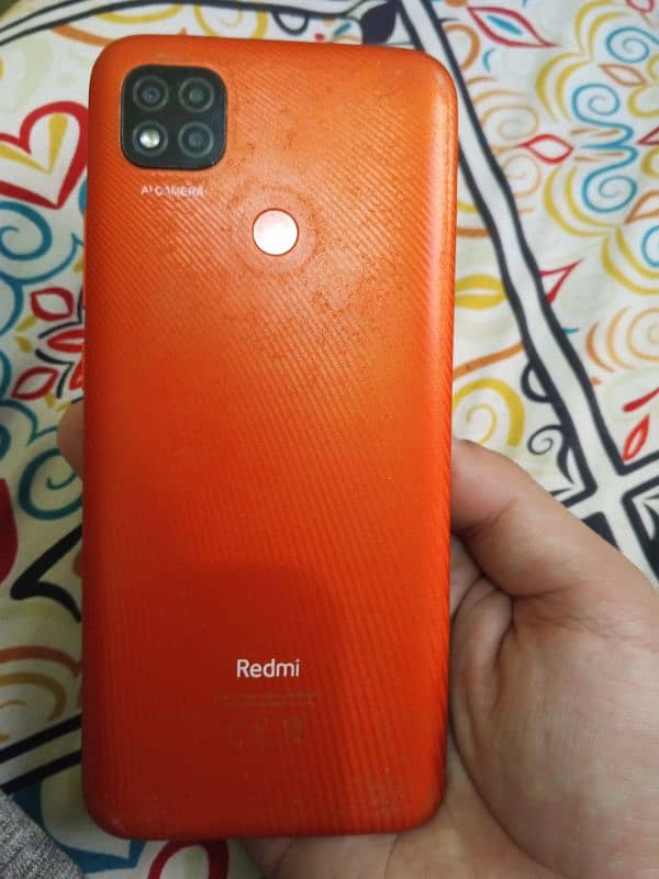 orange color Redmi far sale 3