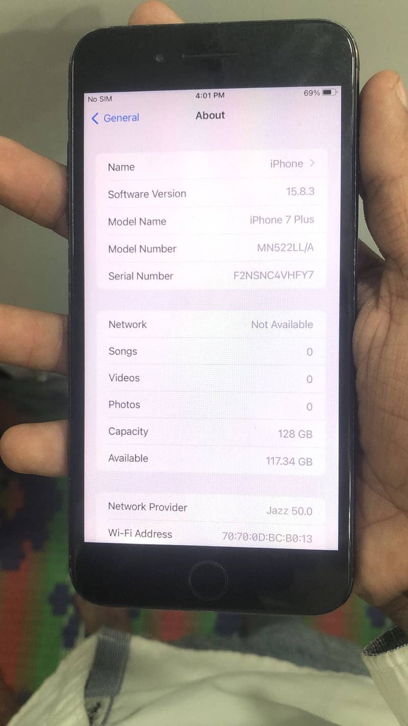 Iphone 7 plus pta 6
