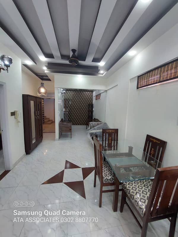 Brand New Ultra Luxury Furnished Flat For Sale In North Nazimabad 10