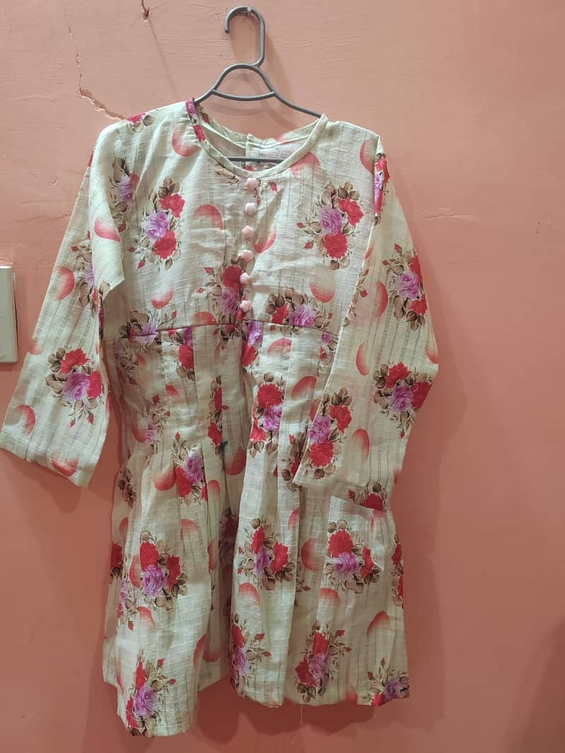 kids clothes / lawn suits / Lawn Baby Clothes Bana Dora Lawn 7
