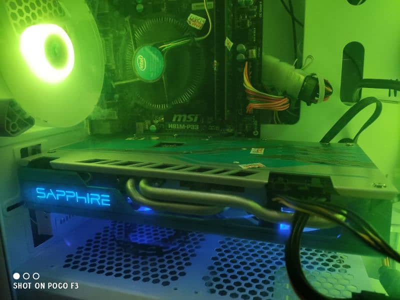 Gaming Pc with powerful Amd Radeon Rx 590G 8gb card 6