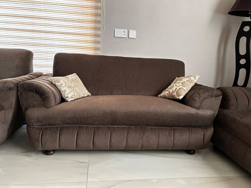 Sofa Set //7 Seater sofa //Wooden Sofa // Luxury Sofa Set with cushion 1