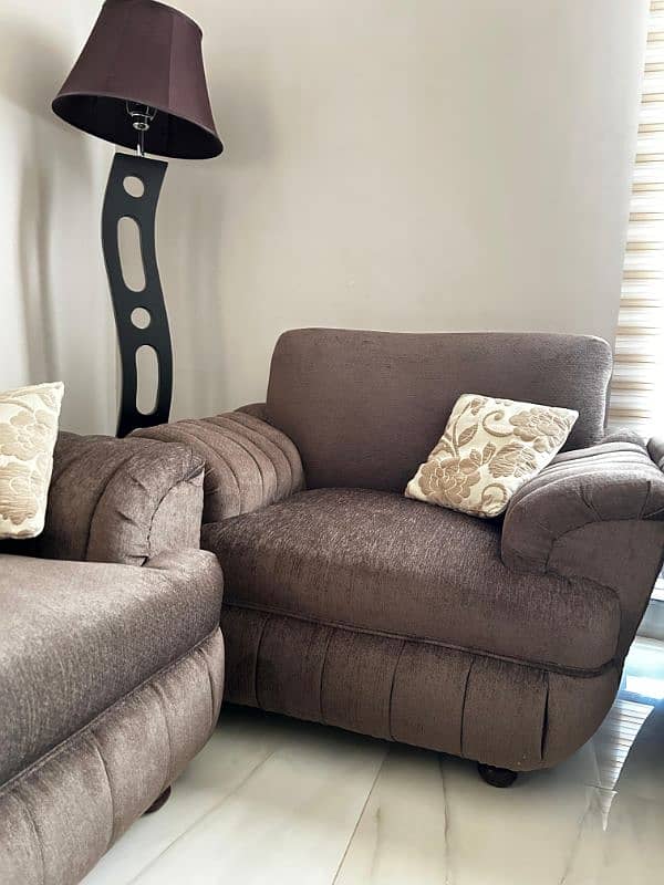Sofa Set //7 Seater sofa //Wooden Sofa // Luxury Sofa Set with cushion 2