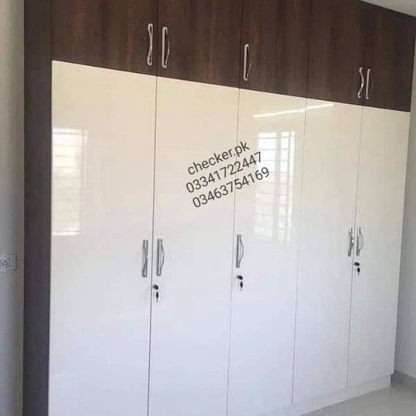 New Almari, cabinet style cupboard, sliding wardrobe, kitchen cabinet 18