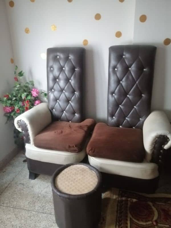HEIGH BACK  COFFE SET 1