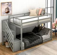 Metal Kids & Aldust Bunk Beds Available in Different designs.