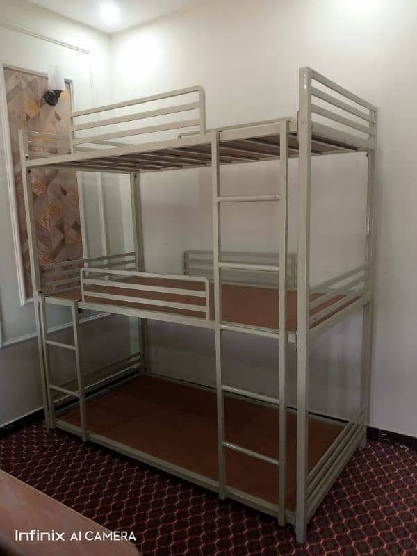 Metal Kids & Aldust Bunk Beds Available in Different designs. 1
