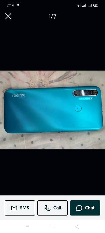 realme 5i box charger 0