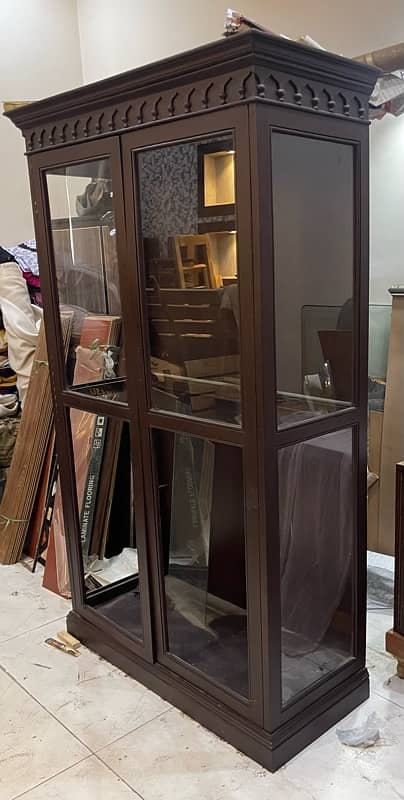 wooden shocase display cabinet 1