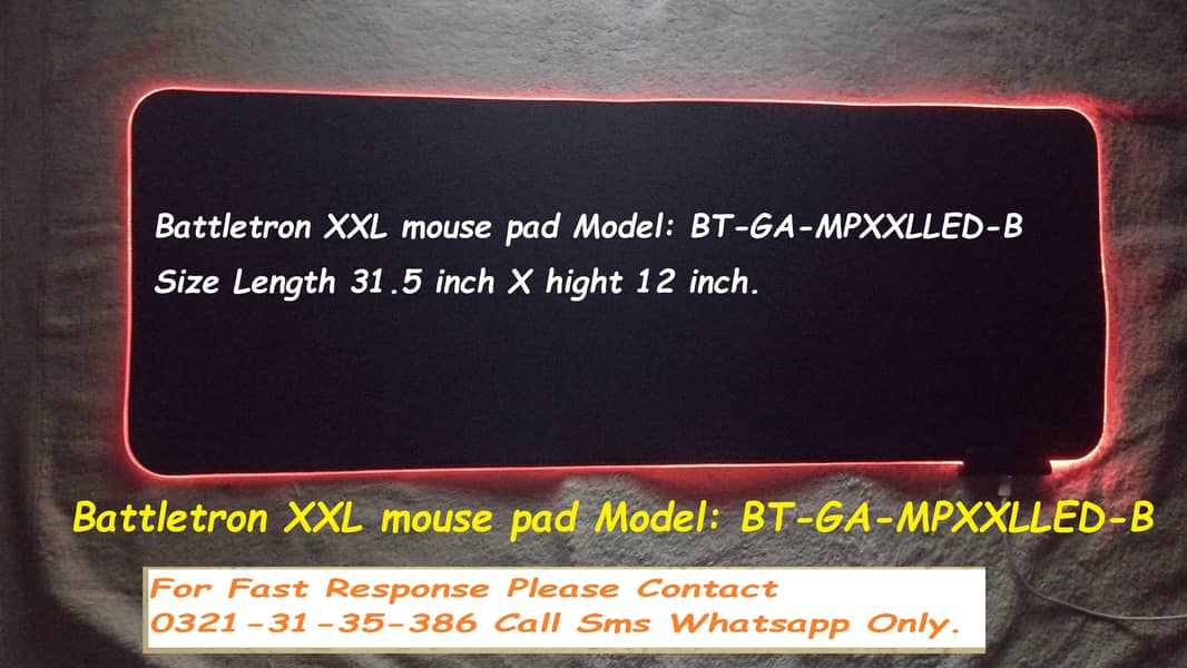 rgb gaming mouse pad 3