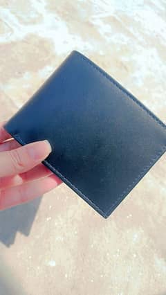 Man's leather wallet