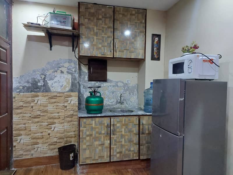 One Bedroom Fully Furnished Flat Available For Sale In Block H-3 Johar Town Lahore 9