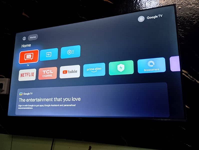 TCL 40 inch lcd 6