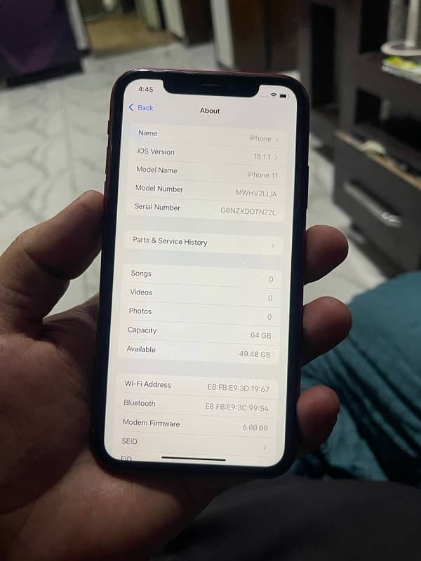 i phone 11 64 GB  non pta 2