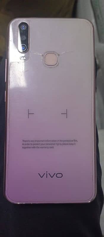 vivo y17 new mobile just open box all accessories with it 0