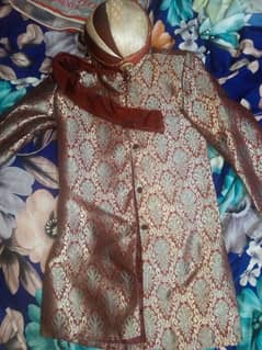 Mehroon Shirwani